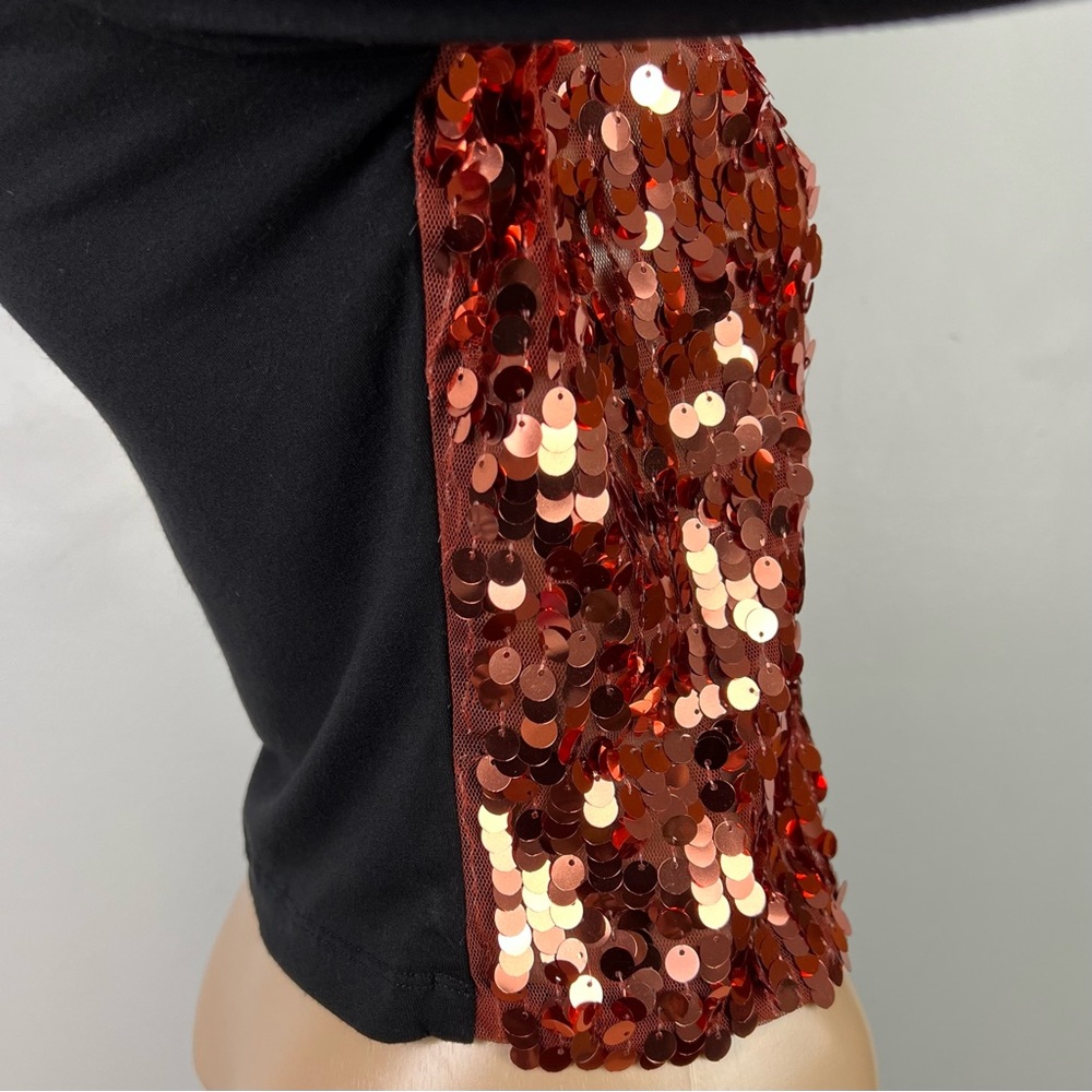 SMYTHE REVOLVE SEQUIN CROP TOP - Picture 10 of 15